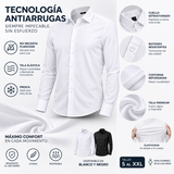 Camisa antiarrugas VARNO: confort y estilo para todo el día