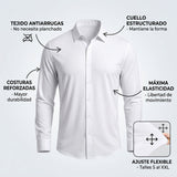 Camisa de hombre antiarrugas VARNO en Uruguay